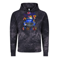 Cloud Black western fourth of july truck Vintage Hoodie - FaDigitalArtStudio