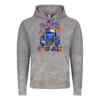 Cloud Rock western fourth of july truck Vintage Hoodie - FaDigitalArtStudio