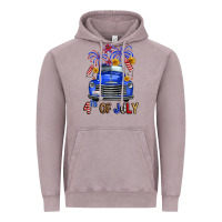 Vintage Zinc western fourth of july truck Vintage Hoodie - FaDigitalArtStudio