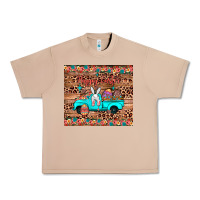 Burro happy easter truck Urban Heavy Tee - JahusDesignShop