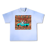 Grape Ice happy easter truck Urban Heavy Tee - JahusDesignShop