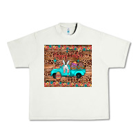 Pistachio happy easter truck Urban Heavy Tee - JahusDesignShop
