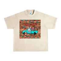 Sandshell happy easter truck Urban Heavy Tee - JahusDesignShop