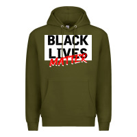 Army Green Black Lives Matter Premium Hoodie - Bettercallsaul