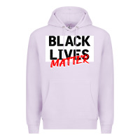 Lilac Black Lives Matter Premium Hoodie - Bettercallsaul