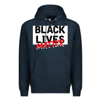 Navy Black Lives Matter Premium Hoodie - Bettercallsaul