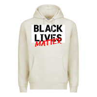 Oatmeal Heather Black Lives Matter Premium Hoodie - Bettercallsaul