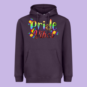 Pride Vibes Lgbtq Heavyweight Hoodie Designed By Bundleandbundleshop