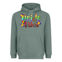 Sage Pride Vibes LGBTQ Heavyweight Hoodie - BundleAndBundleShop