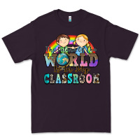 Plum the future of the world is in my classroom Premium Tee - Zillion Design Studio