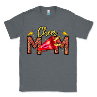 Charcoal Heather cheer mom Classic Tee - CowhideDigitalArt