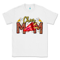 White cheer mom Classic Tee - CowhideDigitalArt