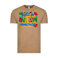 Vintage Coffee fight for autism awareness Vintage Tee - Artiststas