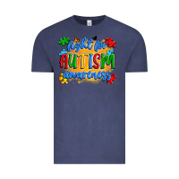 Vintage Denim fight for autism awareness Vintage Tee - Artiststas