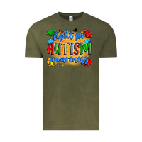 Vintage Olive fight for autism awareness Vintage Tee - Artiststas