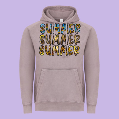 Summer Summer Vintage Hoodie Designed By Cowhidedigitalart