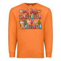 Carrot but first cafecito y chisme Premium Sweatshirt - LillyAllenDesigns