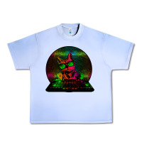 Grape Ice HOUSE CAT (Rainbow DJ Kitty) Urban Heavy Tee - Bettercallsaul