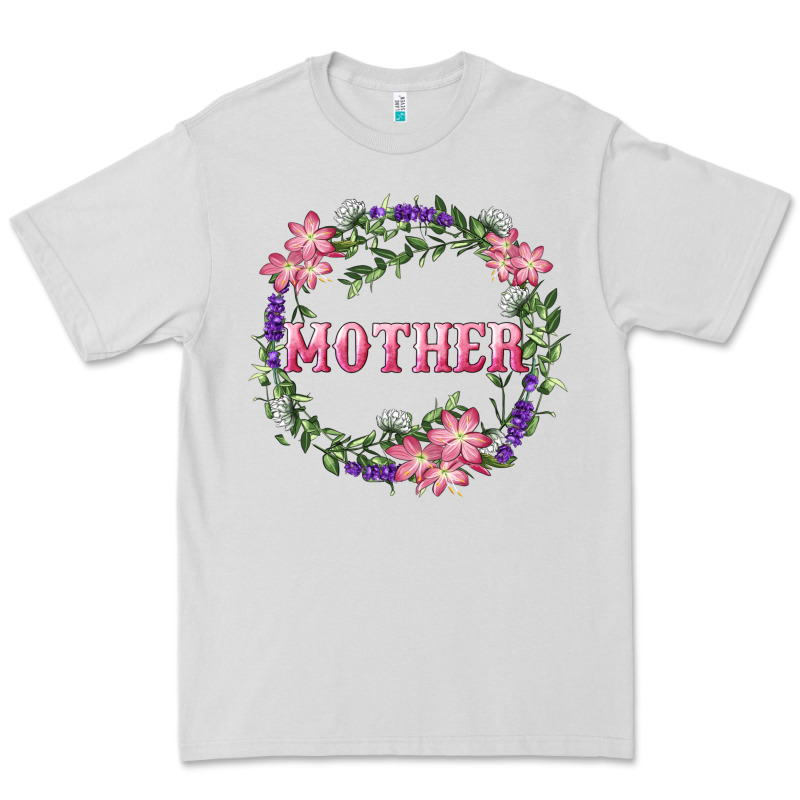 Mother With Floral Wreath Premium Tee by RanaPortraitStore | Teevron