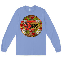 Colony Blue ladybug one ornament Long Sleeve Tee - BarkalooDesign