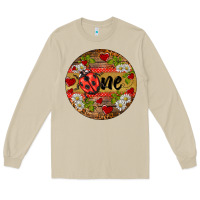 Mushroom ladybug one ornament Long Sleeve Tee - BarkalooDesign