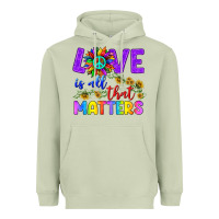 Love İs All That Matters Heavyweight Hoodie | Teevron