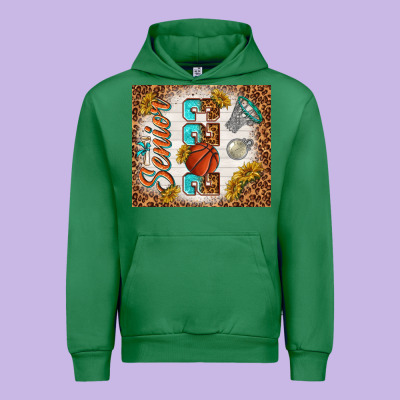 Senior 2023 Basketball Urban Hoodie Designed By Tumblerdesignbyshophia