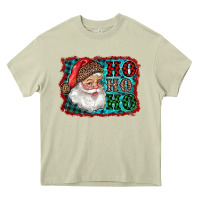 Mossy Santa Ho Ho Ho Heavy Core Tee - RanaPortraitStore