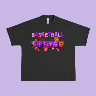 Basketball Sıster Urban Heavy Tee Designed By Adodesignshop