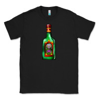 Black tequila bottle Classic Tee - AdoDesignShop
