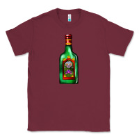 Burgundy tequila bottle Classic Tee - AdoDesignShop