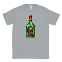 Heather Grey tequila bottle Classic Tee - AdoDesignShop