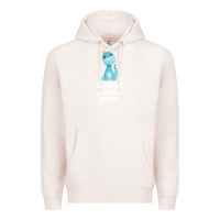 Pale Pink Mommy Saurus Rex Mom Mom Gift Dino Premium Hoodie - Bettercallsaul