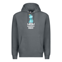 Rock Mommy Saurus Rex Mom Mom Gift Dino Premium Hoodie - Bettercallsaul