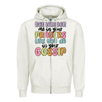 Oatmeal Heather remember me in your prayers like you do in your go Zipper Hoodie - MaliasSmallBusiness