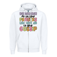 White remember me in your prayers like you do in your go Zipper Hoodie - MaliasSmallBusiness