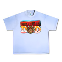Grape Ice firefighter dad Urban Heavy Tee - AdoDesignShop