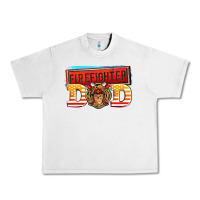 Lunar Rock firefighter dad Urban Heavy Tee - AdoDesignShop