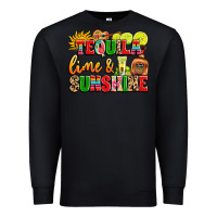 Black tequila lime and sunshine Premium Sweatshirt - LillyAllenDesigns
