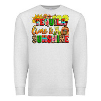 Oatmeal Heather tequila lime and sunshine Premium Sweatshirt - LillyAllenDesigns