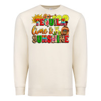 Sandshell tequila lime and sunshine Premium Sweatshirt - LillyAllenDesigns