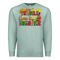 Seafoam tequila lime and sunshine Premium Sweatshirt - LillyAllenDesigns