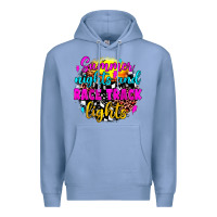 Colony Blue summer nights and race track lights Premium Hoodie - JahusDesignShop