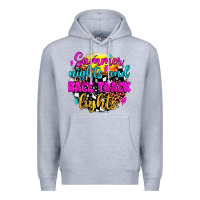 Heather Grey summer nights and race track lights Premium Hoodie - JahusDesignShop