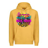 Mustard summer nights and race track lights Premium Hoodie - JahusDesignShop