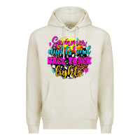 Oatmeal Heather summer nights and race track lights Premium Hoodie - JahusDesignShop