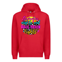 Red summer nights and race track lights Premium Hoodie - JahusDesignShop