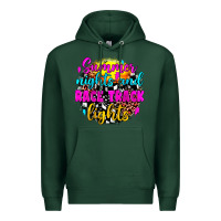 Sports Green summer nights and race track lights Premium Hoodie - JahusDesignShop