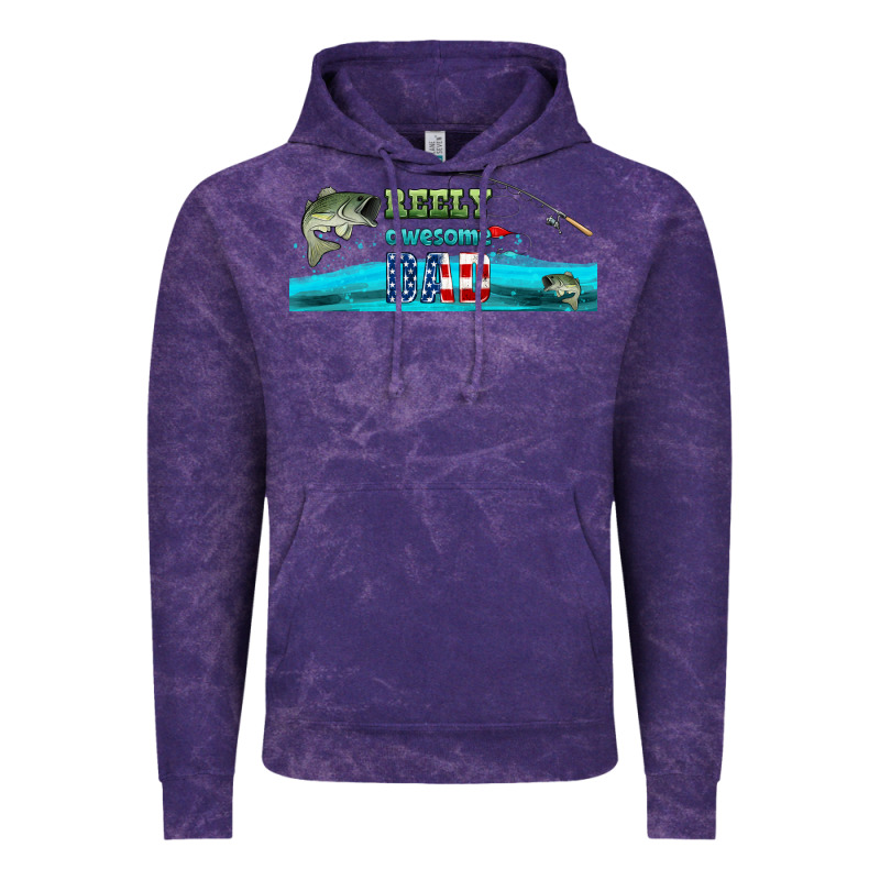 Reely Awesome Dad  Libbey Glass Vintage Hoodie by HRA Design Shop | Teevron