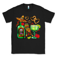 Black mexican tequila margarita and maracas Classic Tee - AdoDesignShop
